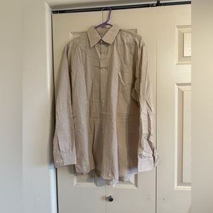 Covington cream dress shirt